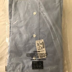 JOS A BANK 17/35 TRAVELER TAILOR FIT DRESS SHIRTS